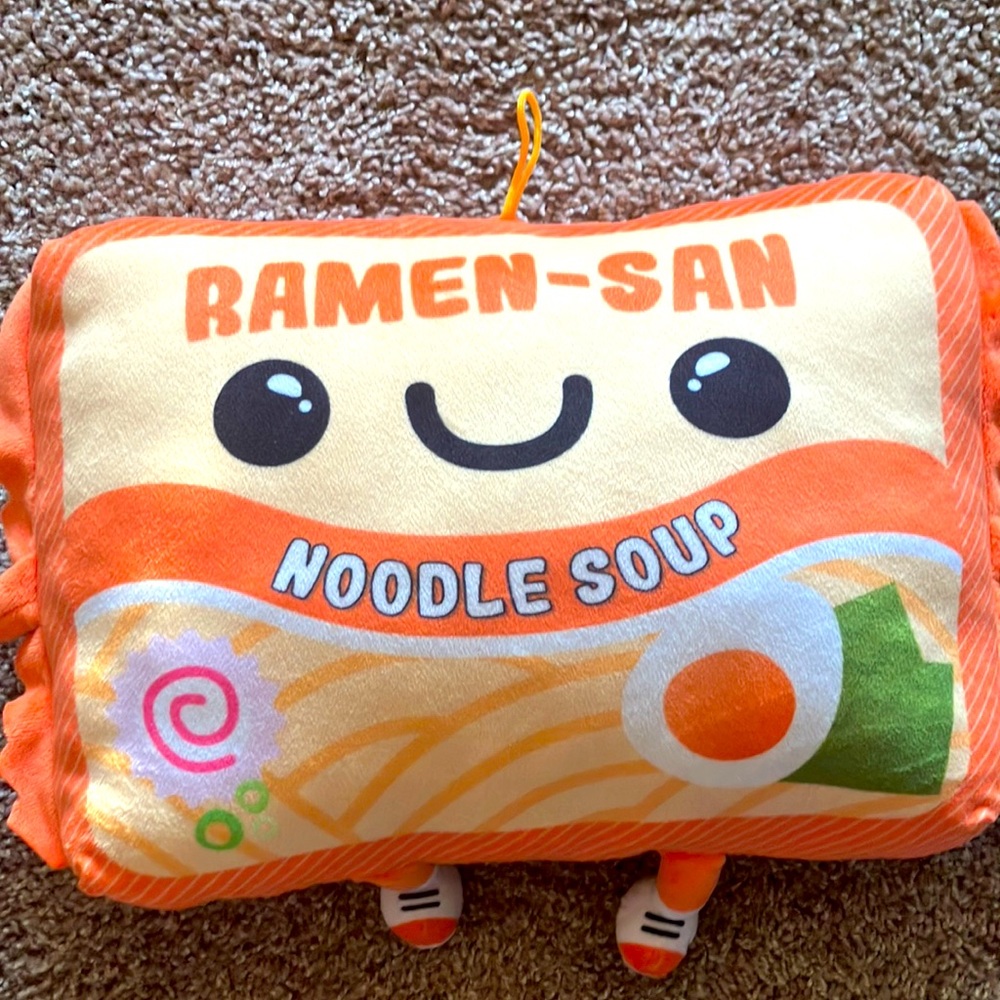Ramen-San noodle soup pillow